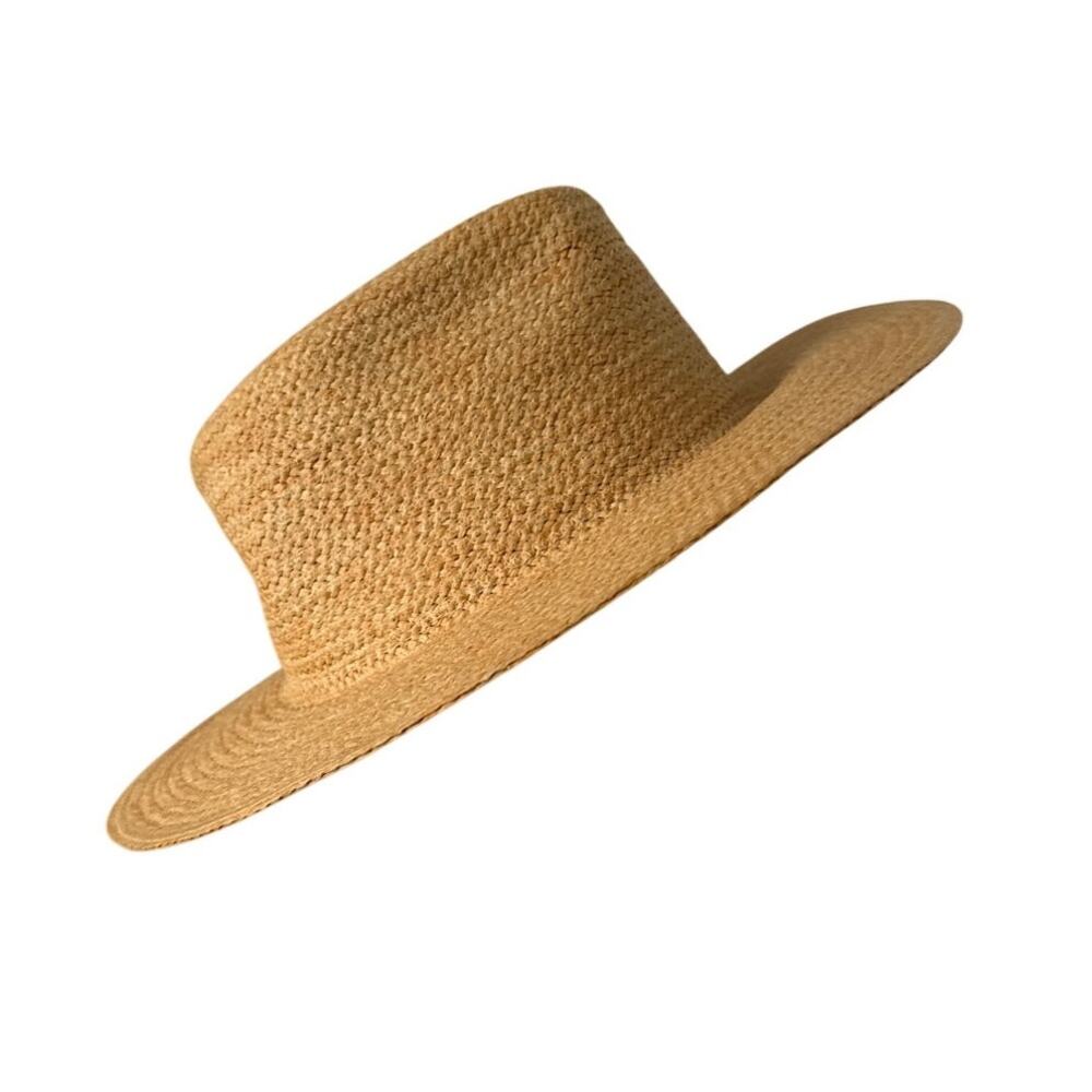 NWT Will + Bear Sawyer Sand Wide Brim Hat in Tan Size Medium